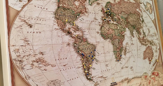 Mapa Viajero
